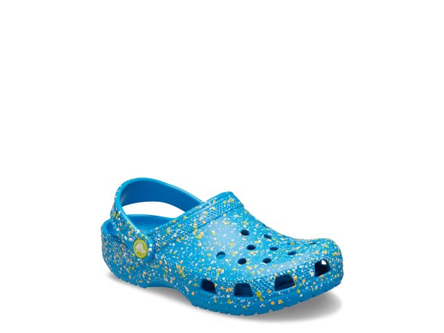 Crocs Classic Paint Splatter Clog - Kids - Free Shipping | DSW display picture 1