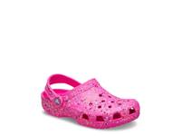 Classic Paint Splatter Clog - Kids Fuchsia view