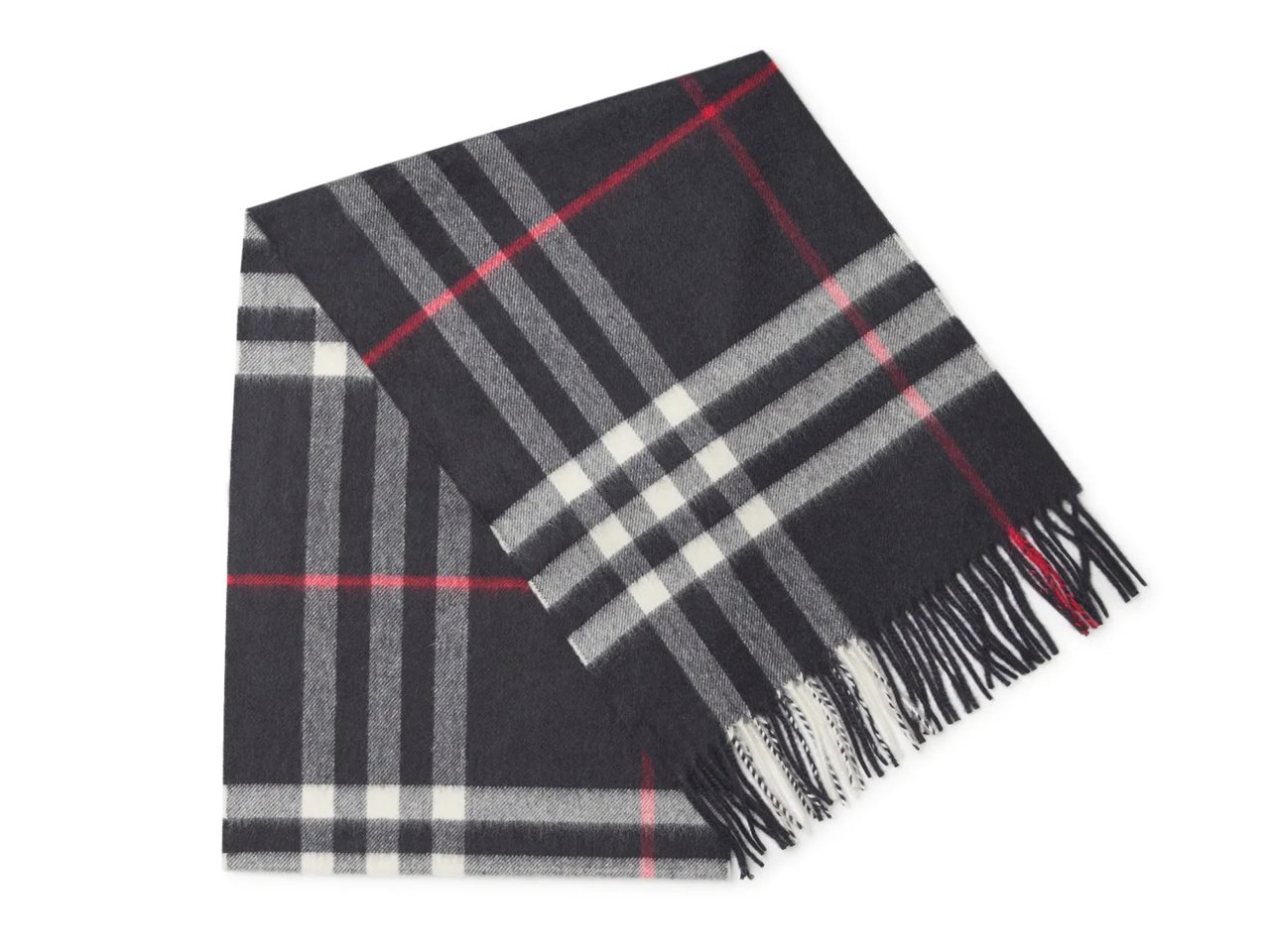 Giant Check Cashmere Scarf