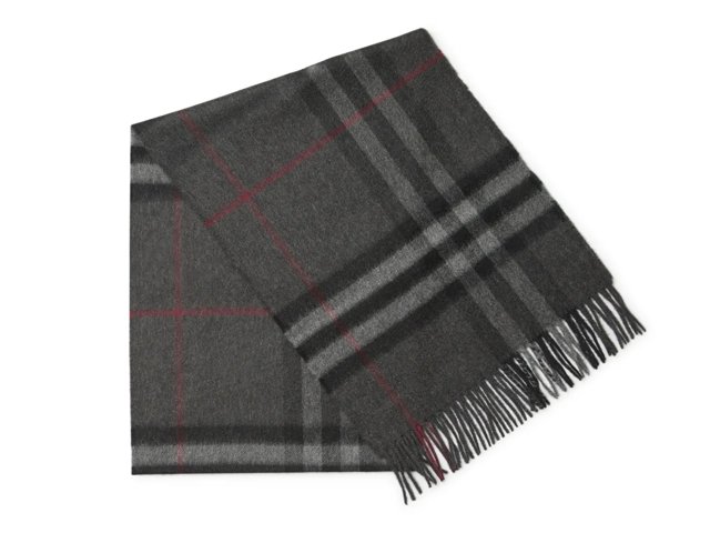 Giant Check Cashmere Scarf