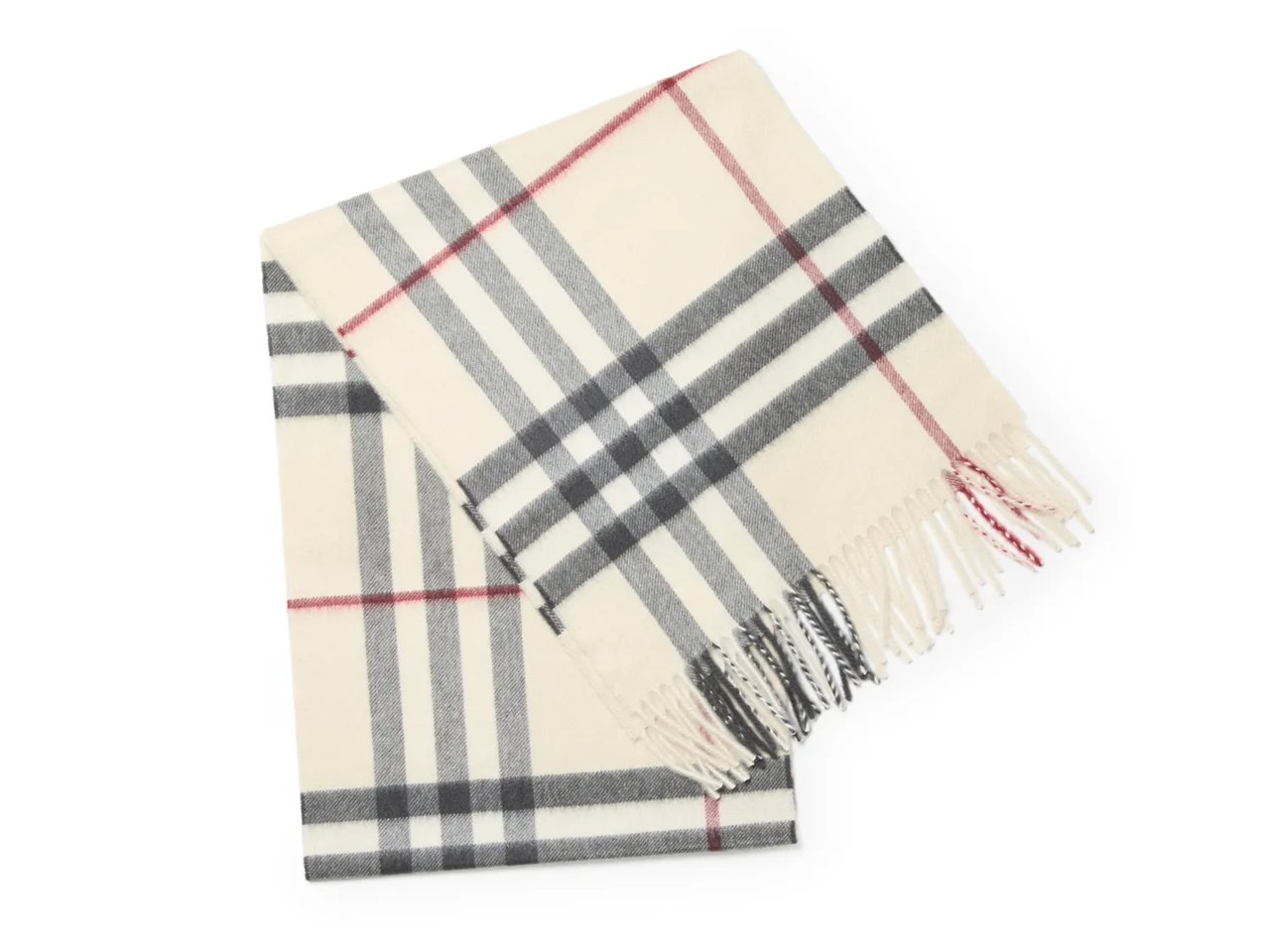 Giant Check Cashmere Scarf