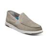 Luca Venetian Loafer Grey Suede view