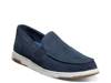 Luca Venetian Loafer Navy Suede view