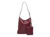 Logan Hobo Bag Burgundy view