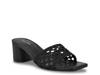 Brianny Sandal Black Fabric & Synthetic view