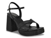 Drancy Platform Sandal Black view