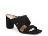 Merlot Sandal Black Suede view