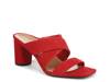 Merlot Sandal Red Suede view