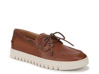 Uptown Boat Shoe - Men's Tan Leather view