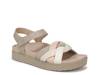 Rosa Wedge Sandal Taupe view
