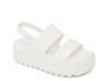 Water Vista Higher Platform Sandal White view