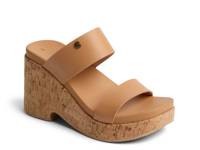 Sunset Ibiza Wedge Sandal Tan view