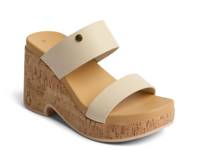 Sunset Ibiza Wedge Sandal Ivory view