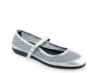 Baylee Mary Jane Flat Silver Metallic view