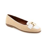 Bell Ballet Flat Beige Raffia view
