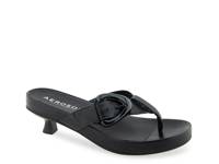 Calvin Sandal Black view