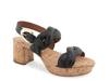Camea Platform Sandal Black view