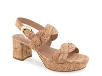 Camea Platform Sandal Off White view