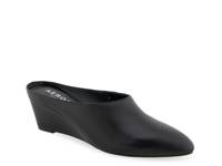 Camia Wedge Mule Black view