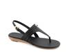 Gemal Wedge Sandal Black view