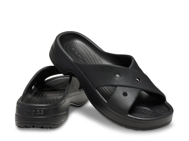 CROCS Black Sandals with Signature Comfort and Style Crocs Women main image 3