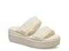 Brooklyn Low Wedge Sandal - Women's White view