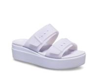 Brooklyn Low Wedge Sandal - Women's Purple Moon view