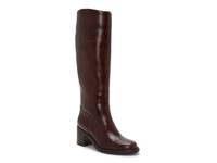 Amree Narrow Calf Boot Mahogany Brown Leather view