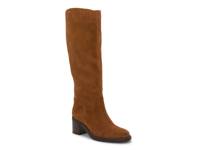 Amree Narrow Calf Boot Brown Suede view