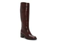 Amree Wide Calf Boot Mahogany Brown Leather view