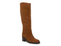 Amree Wide Calf Boot Brown Suede view