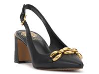 Hamden Pump Black Leather view