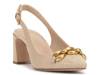Hamden Pump Beige Snake Print Leather view