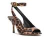 Pavles Sandal Tan/Black Leopard Print Synthetic view