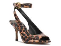 Pavles Sandal Tan/Black Leopard Print Synthetic view