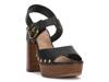 Pazton Platform Sandal Black view