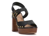 Pazton Platform Sandal Black view