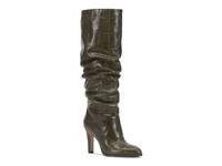 Sorina Boot Olive Green Leather view