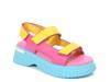 Bayside Platform Sandal Multicolor view