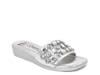 Seaside Wedge Sandal Silver Metallic view