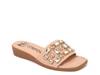Seaside Wedge Sandal Natural Beige view