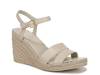 Gwen Wedge Sandal Taupe view