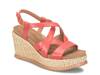 Devyn Wedge Sandal Coral view