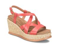 Devyn Wedge Sandal Coral view