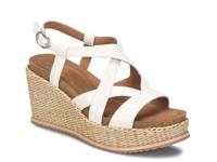 Devyn Wedge Sandal White view