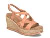 Devyn Wedge Sandal Tan view
