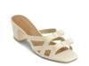 Burgo Sandal White view