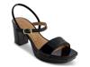 Canto Platform Sandal Black view