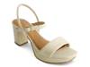 Canto Platform Sandal White view