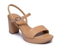 Canto Platform Sandal Taupe view
